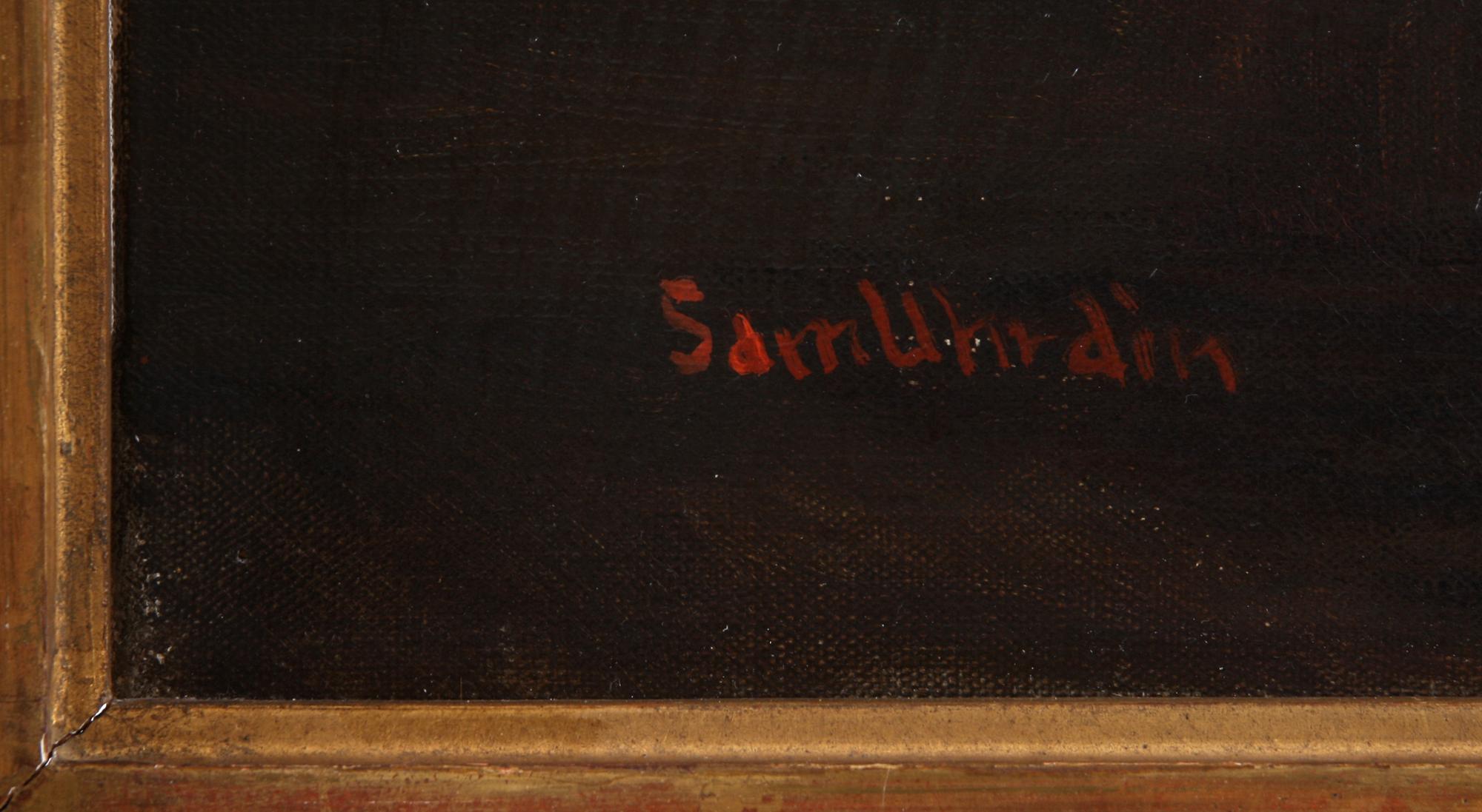 SAM UHRDIN, olja på duk, sign o dat 1955.