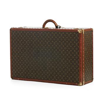 LOUIS VUITTON, a monogram canvas suitcase.