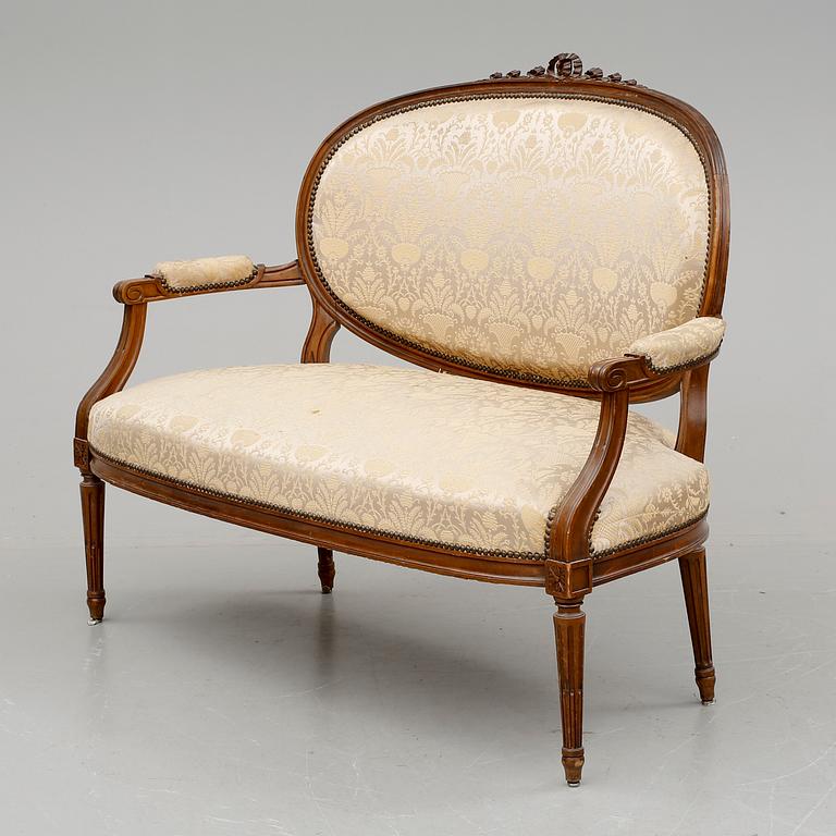 SOFFA, Louis XVI-stil, 1900-tal.