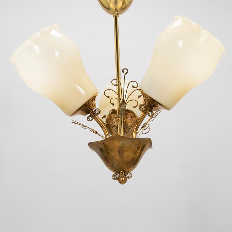 A mid 20th- century pending light for Stockmann.