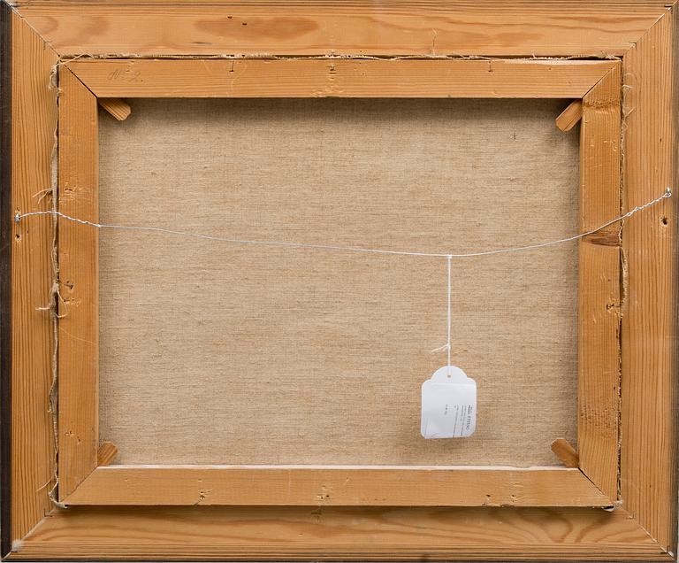 UUNO SOLDAN, öljy kankaalle, signeerattu.