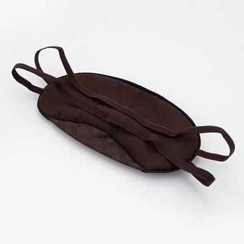 Louis Vuitton, a monogram "Trousse kit de voyage' travel kit with inflatible pillow and eye mask.