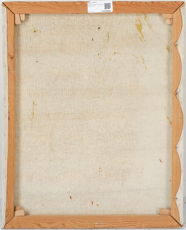 CHARLES ROKA, olja på duk, signerad.