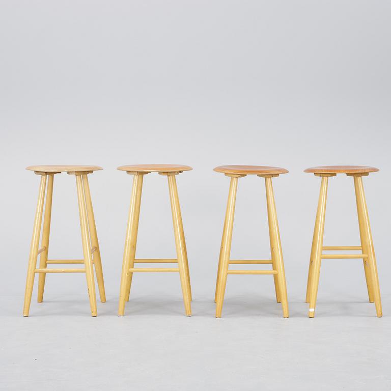 PALLAR, 4 stycken, Nesto möbler, 1950/60-tal.