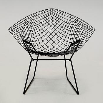 FÅTÖLJ, "Diamond Chair", Harry Bertoia, 1900-talets andra hälft.