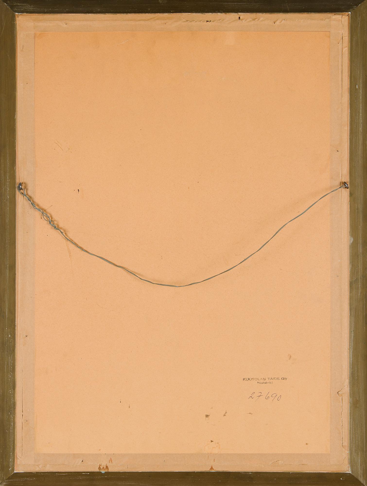 Sigurd Wettenhovi-Aspa, Porträtt av Robert Kajanus.