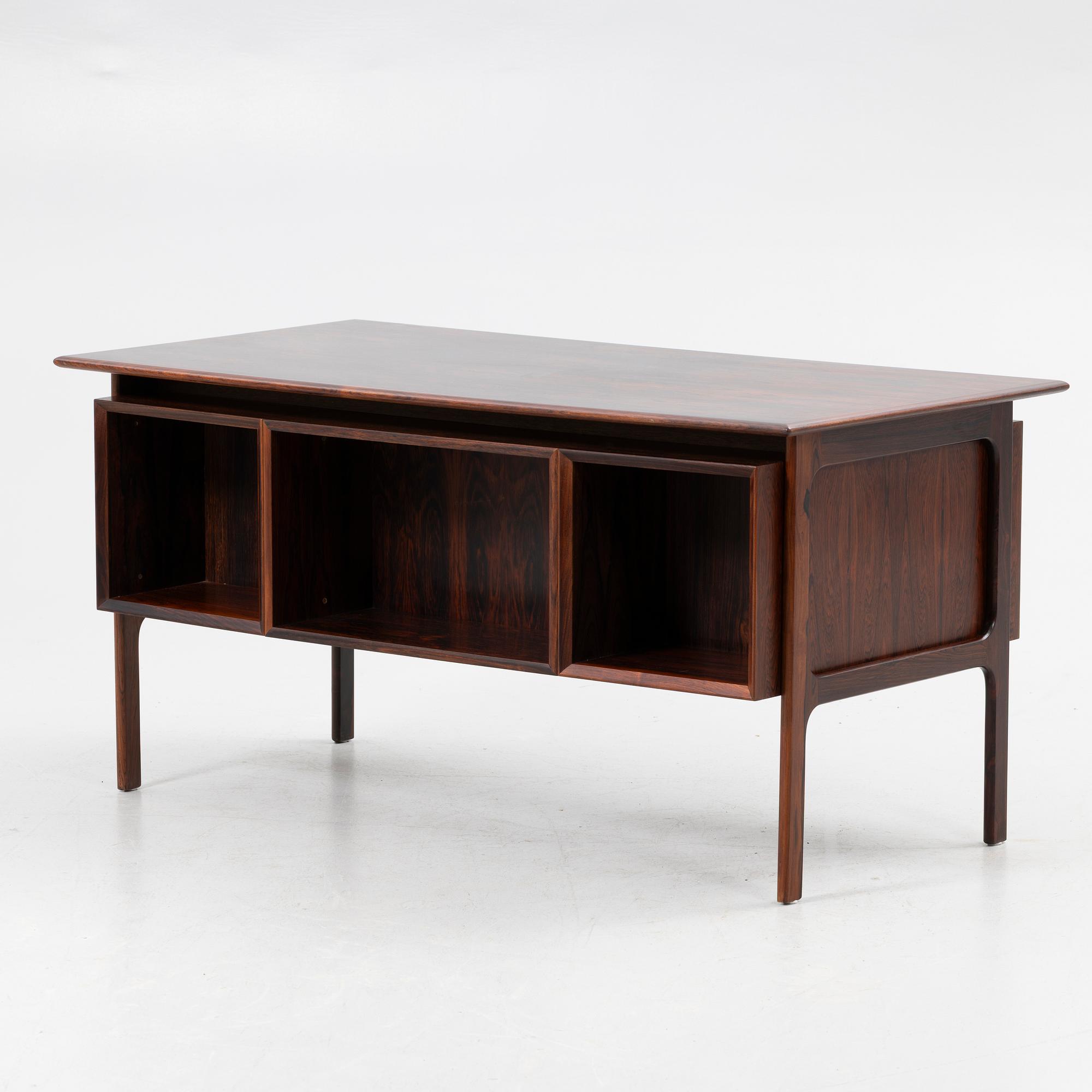 Arne Vodder, tillskriven, skrivbord, Brouer möbelfabrik, 1950/60 tal.