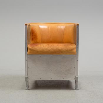 MATS THESELIUS, an 'Aluminiumfåtölje' easy chair.