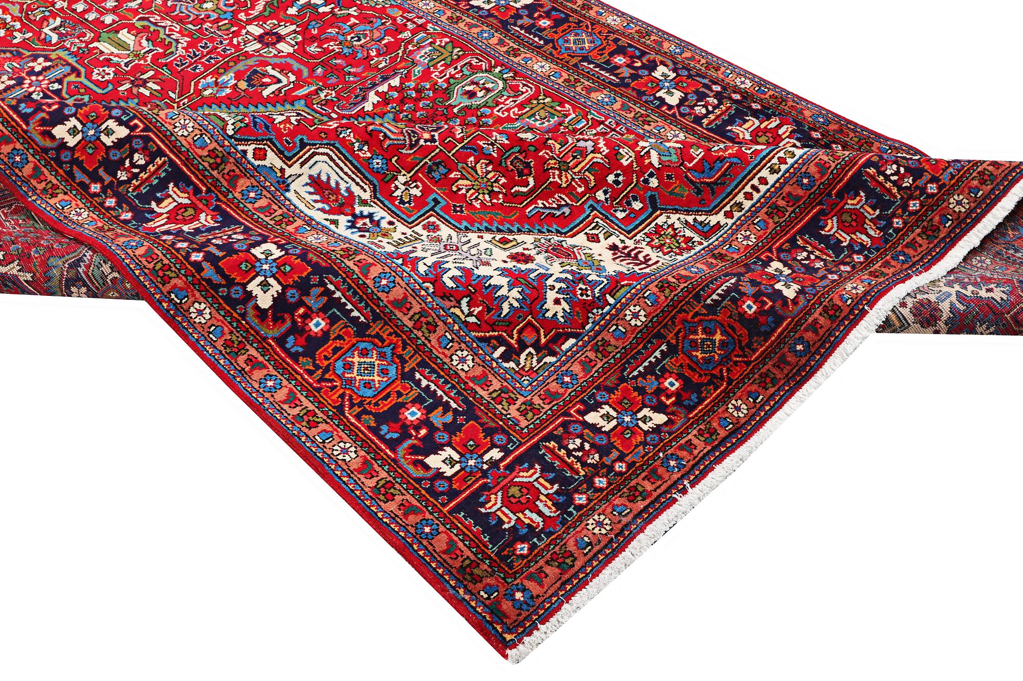 Matta, Täbriz, ca 309 x 204 cm.