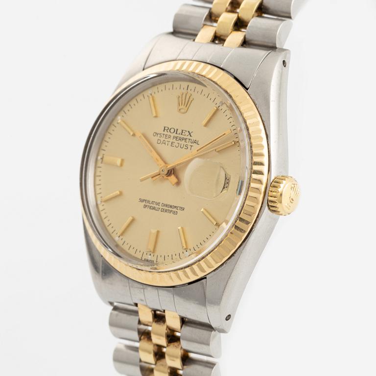 Rolex, Oyster Perpetual, Datejust, armbandsur, 36 mm.