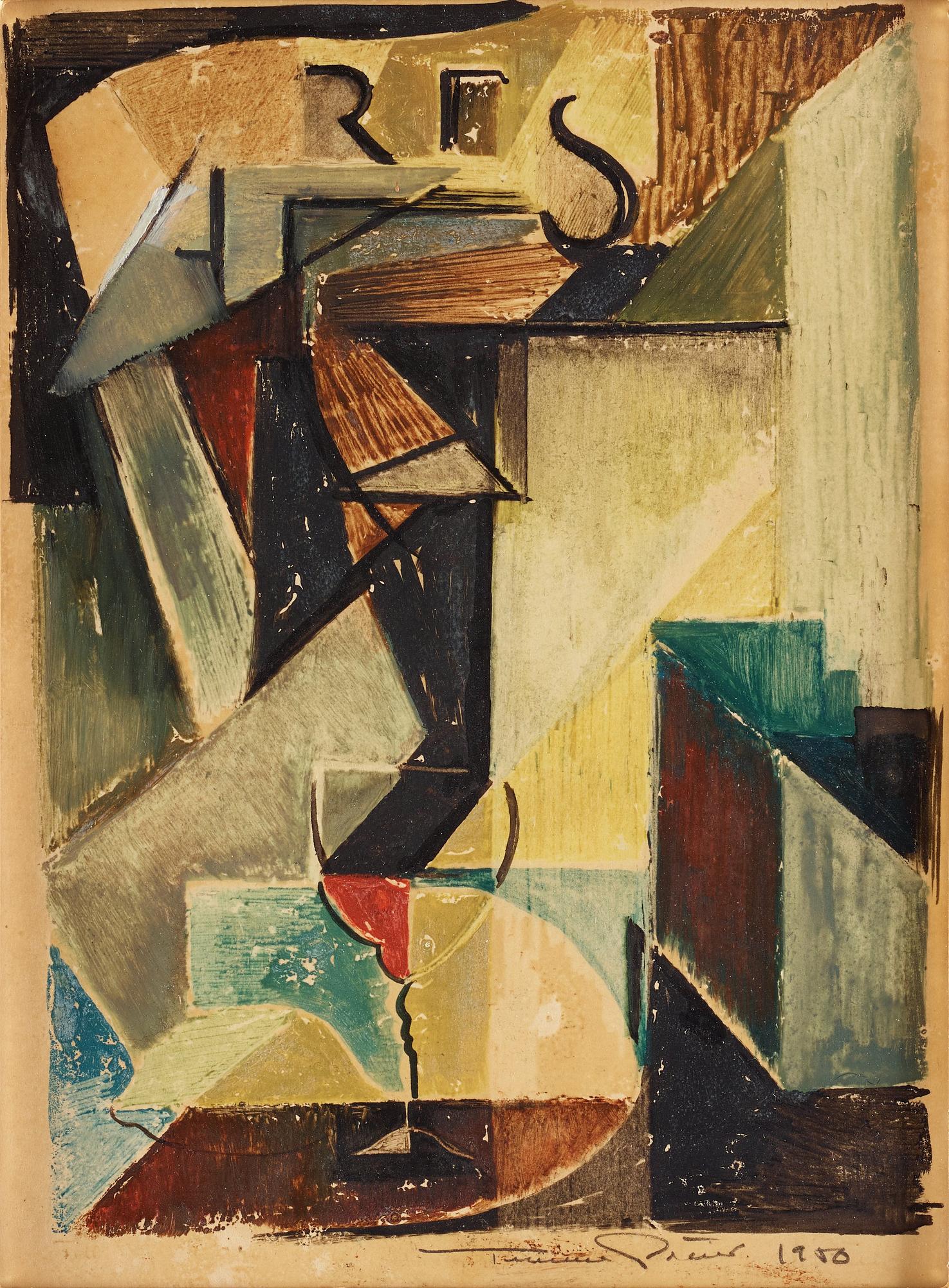 Tuulikki Pietilä, Kubistisk komposition.