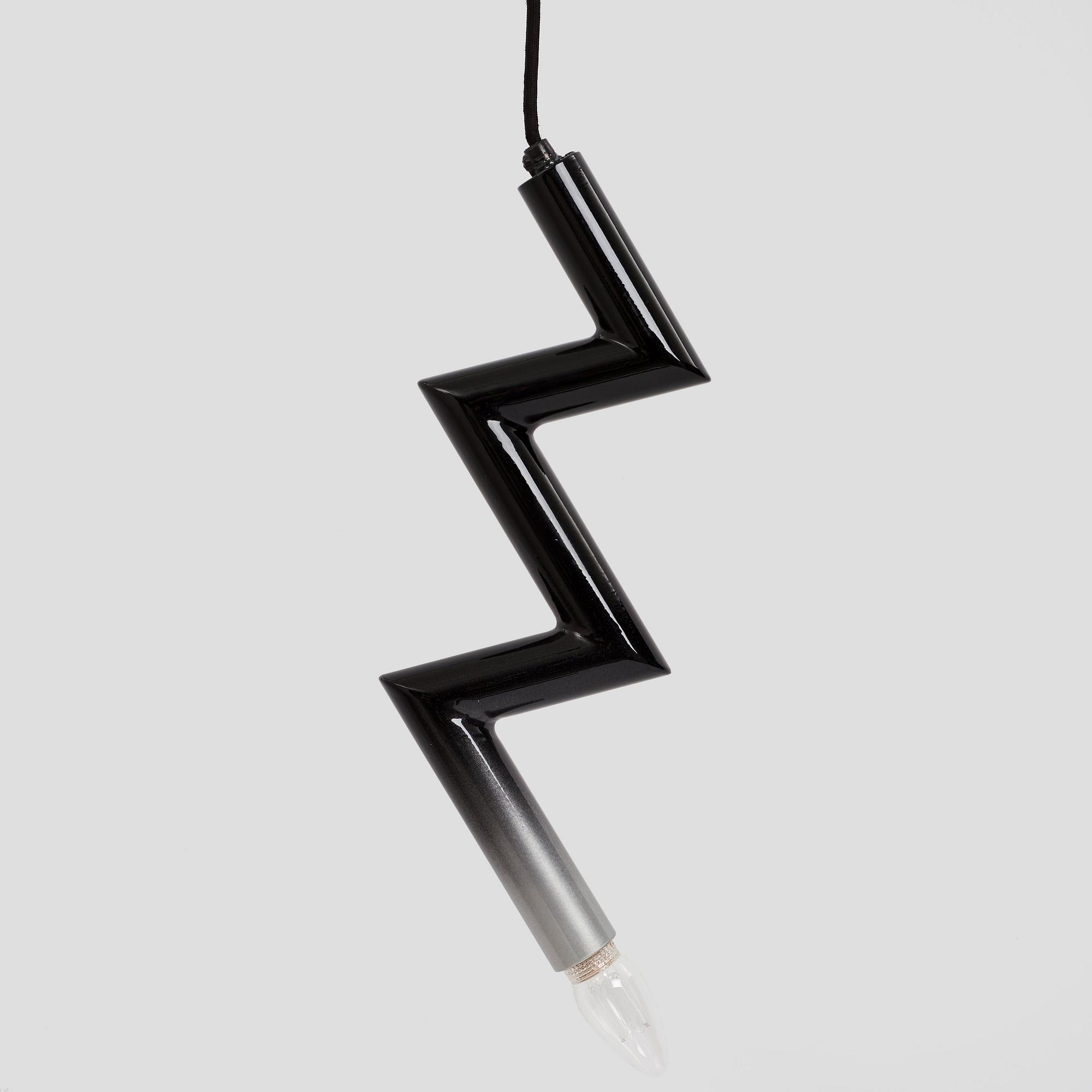 Lotta Lampa, a unique "TT Thunder" ceiling light, Studio Lotta Lampa, Sweden 2018.