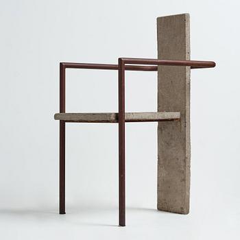 Jonas Bohlin, "Concrete", karmstol, Källemo, Värnamo 1981.