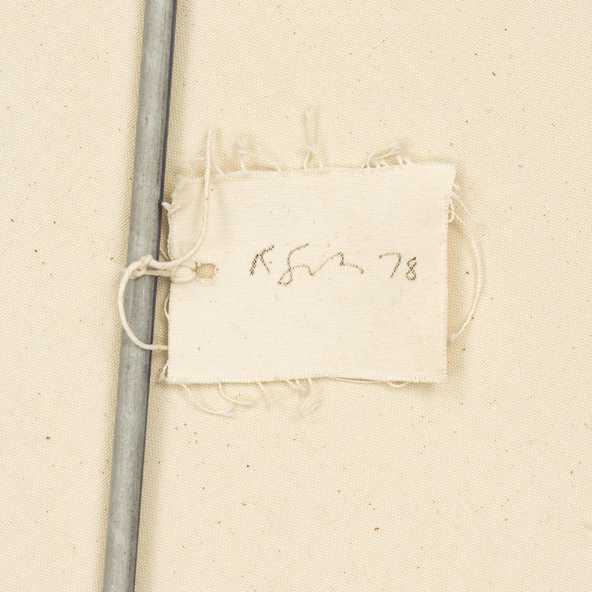 Richard Smith, oil on canvas, 7 parts, signed and dated -79 on label verso.