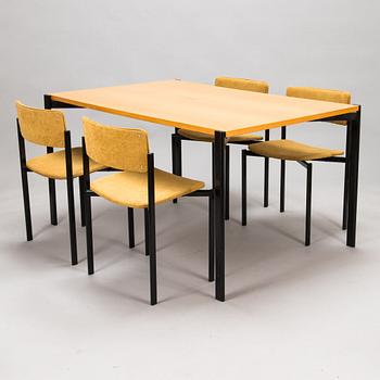 Ilmari Tapiovaara, a table and four cairs 'Kiki' for  Aero Design Furniture Ltd 2003-2010.