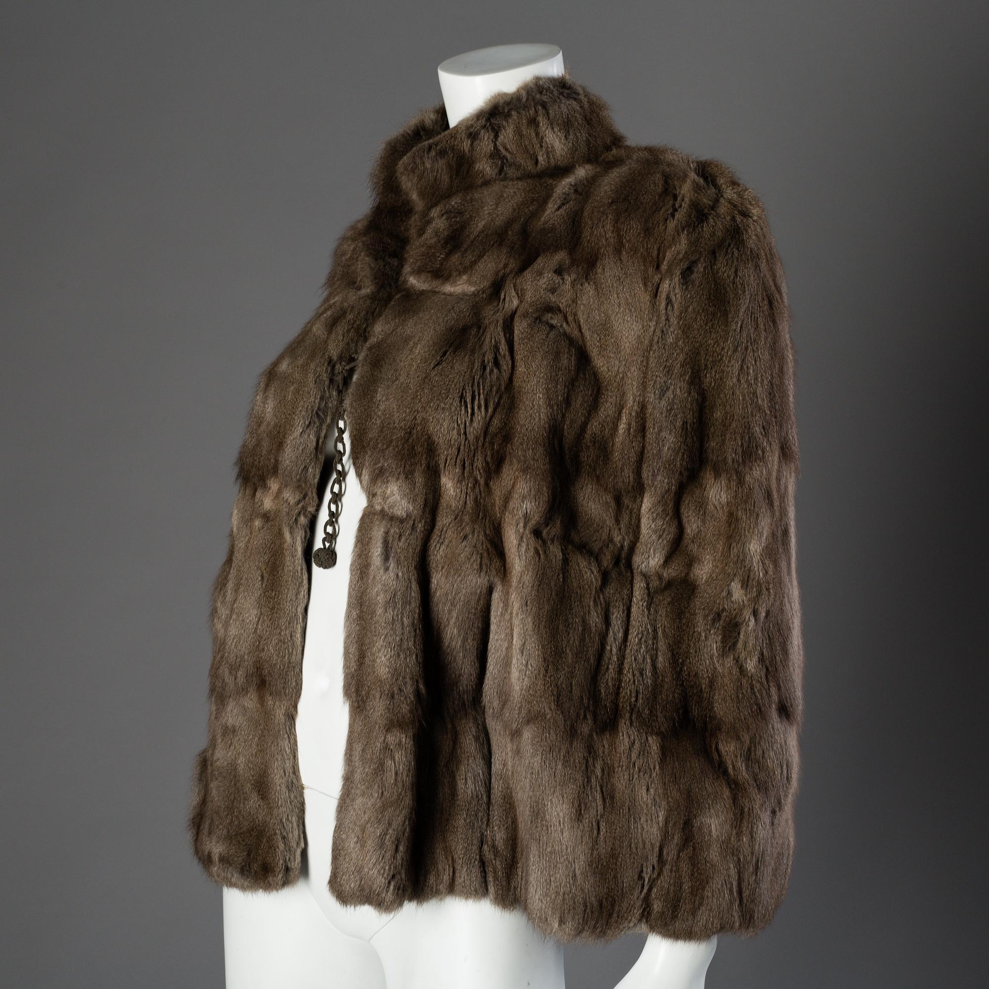A 1940s fur cape, Wigéns, Tranås, Sweden.