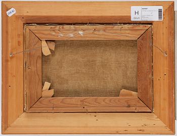 Oluf Høst, Summer landscape with horses, Bornholm.