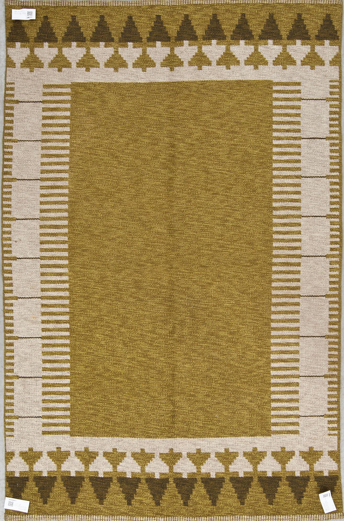 MATTA, dubbelvävd, 1950/60-tal. Ca 228 X 143 cm.