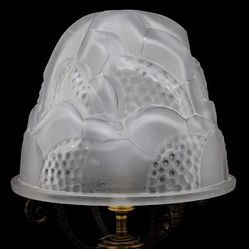BORDSLAMPA, Degué, Frankrike, Jugendstil, 1900-talets andra hälft.
