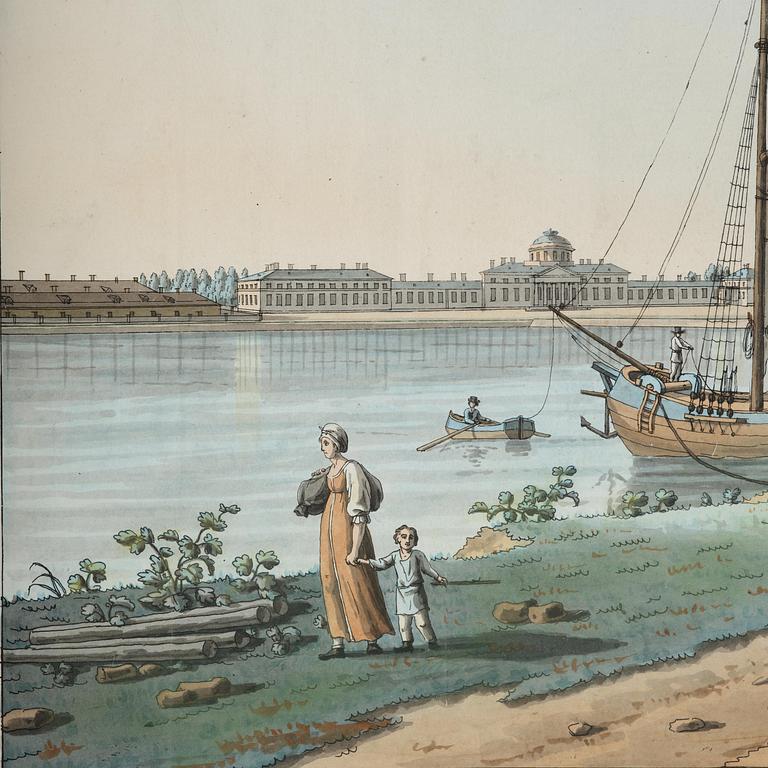 Benjamin Patersen (Paterson), ”Le Palais Imperiale de Tauride, et les environs à St Petersbourg”.