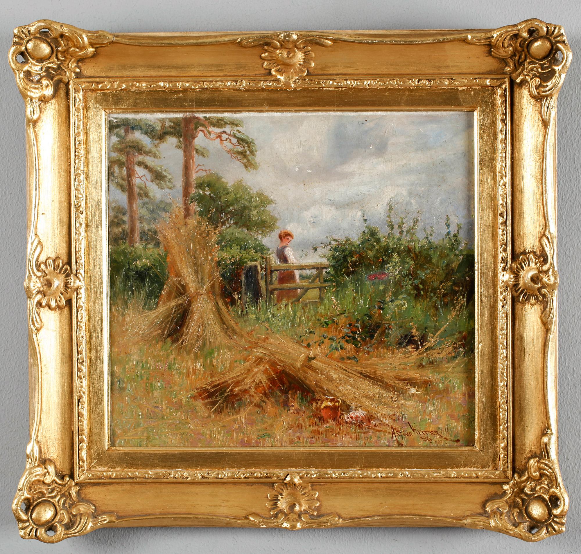 ARTHUR WITTER, olja på duk, signerad och daterad -96.