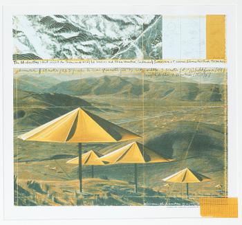 Christo & Jeanne-Claude, "The umbrellas (Joint project for Japan and USA)".