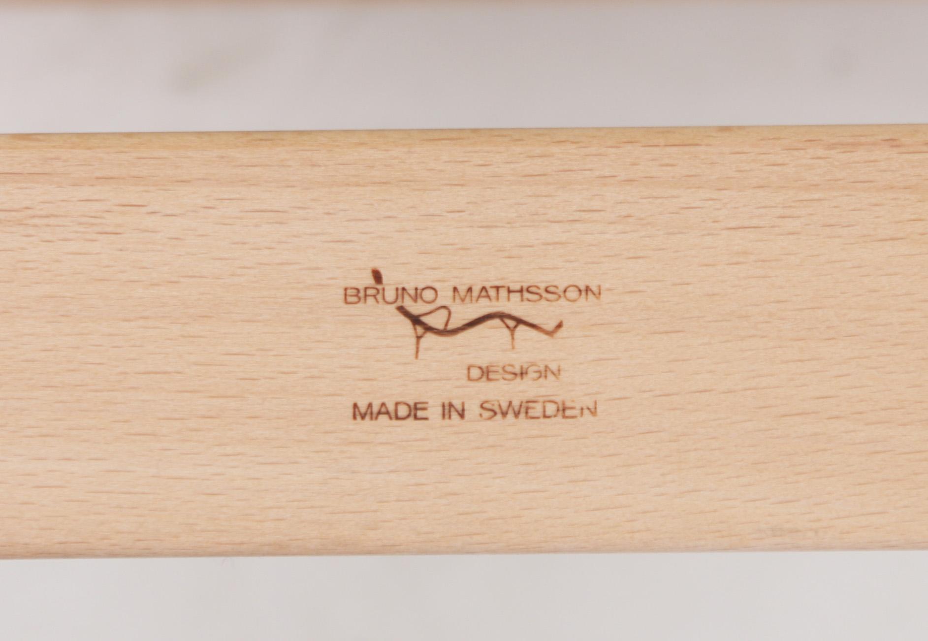 KARMSTOLAR, ett par, "Eva", Bruno Mathsson Design.