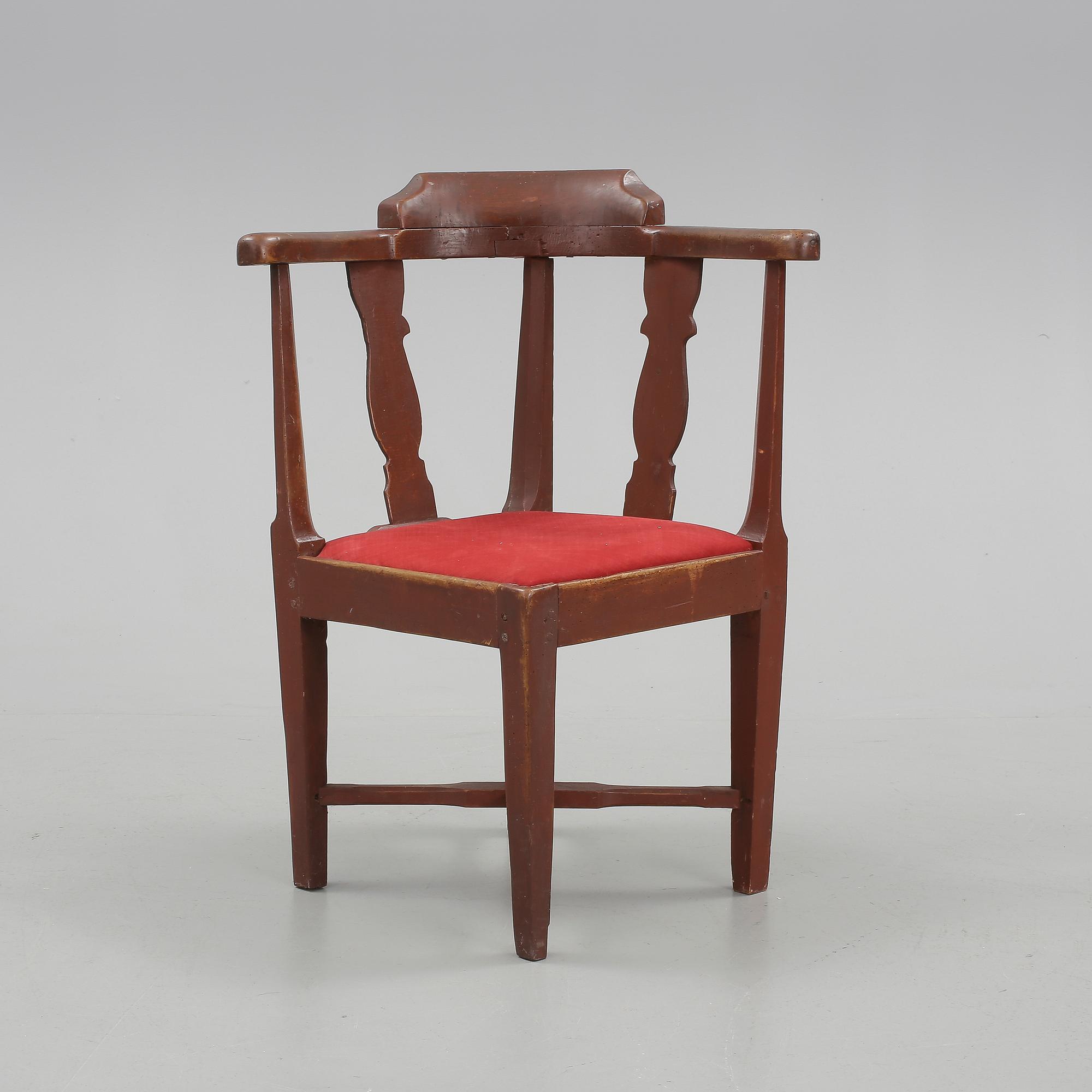 STOL, så kallad "puderstol", 1800-talets första hälft.