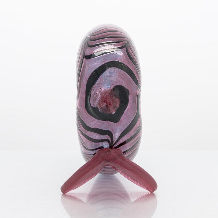 Kerttu Nurminen, glasskulptur, signerad K. Nurminen, Nuutajärvi.