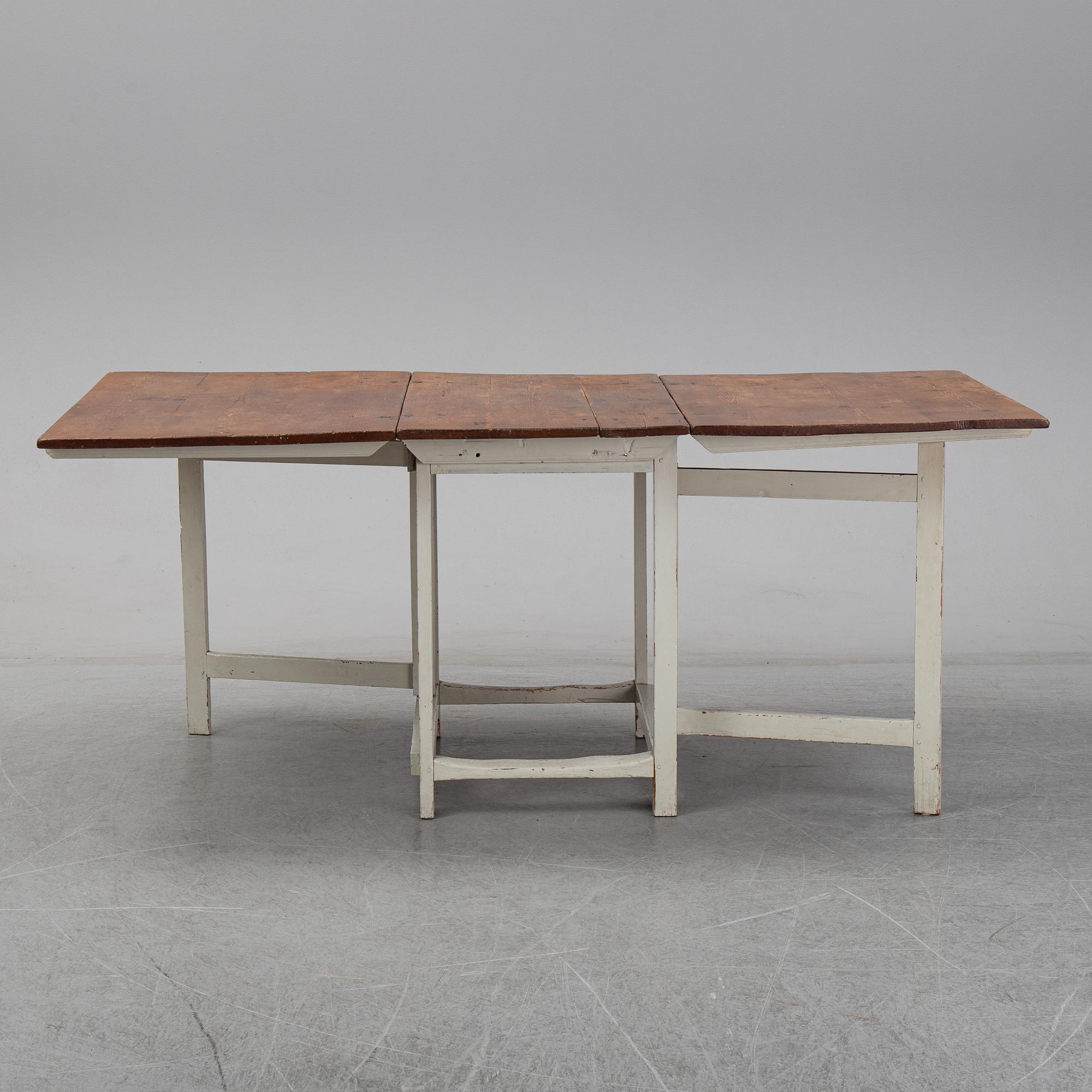 SLAGBORD, allmoge, 1800-tal.