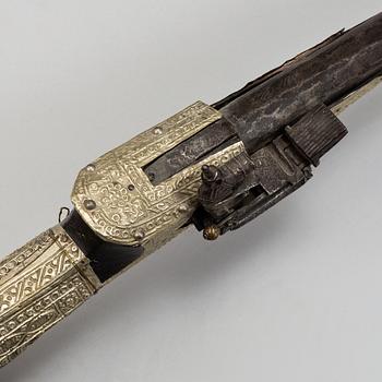 SNAPPLÅSGEVÄR, turkiskt, 1800-tal.