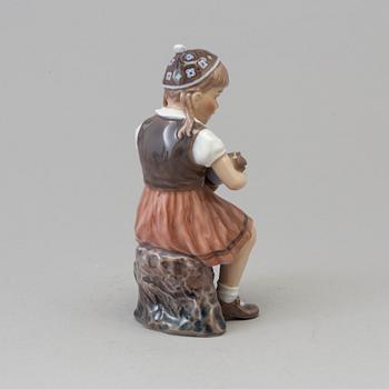 A J P Dahl Jensen porcelain figurine 'Bente', Denmark, 1950s.