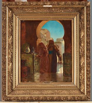 Rudolf Ernst, Inträde i palatset.