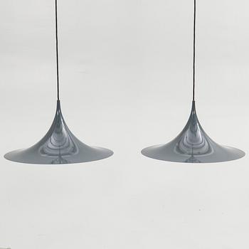 Bonderup & Thorup, ceiling lamps, a pair, "Semi pendant", Gubi, Denmark.