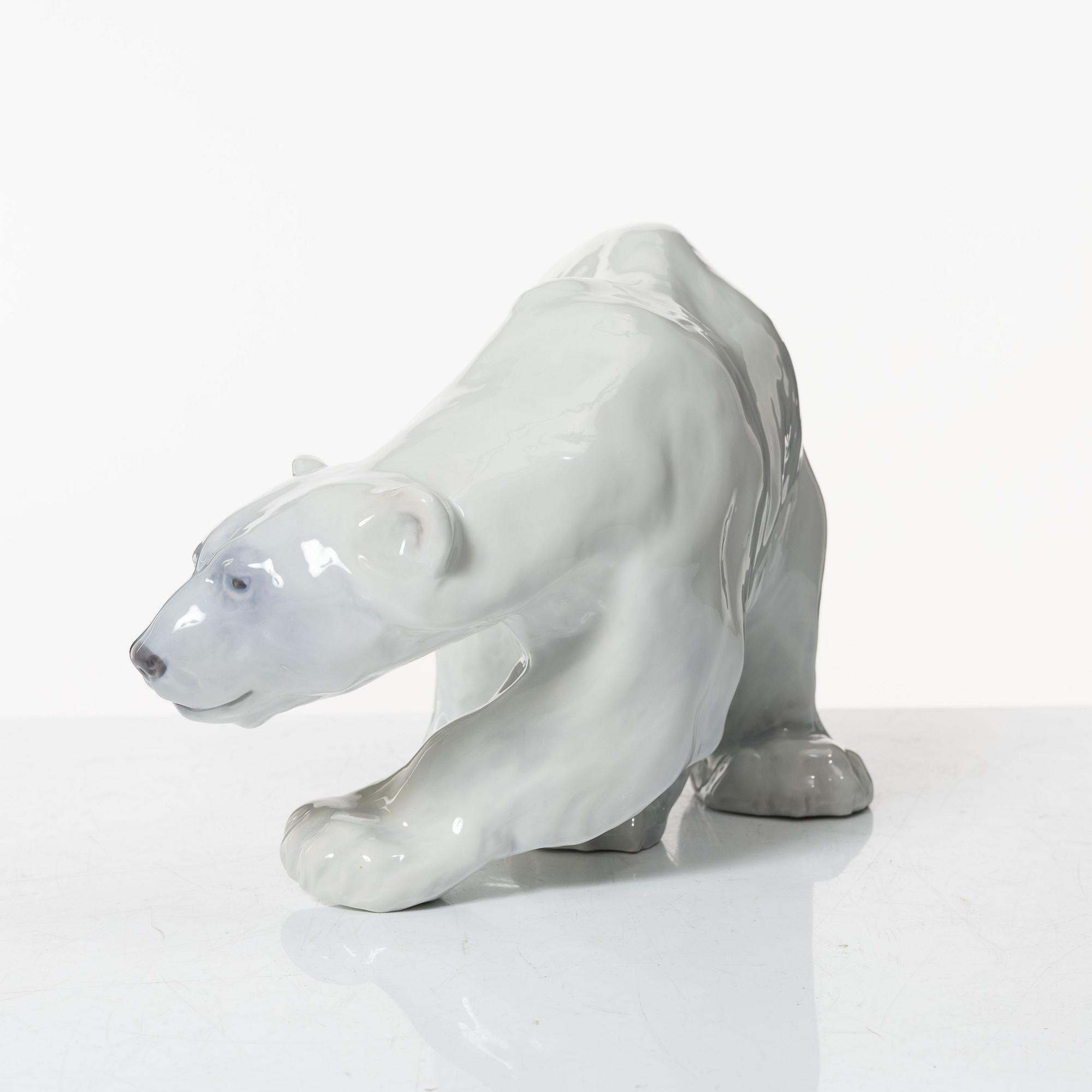 A porcelain figurine, Royal Copenhagen, Denmark.