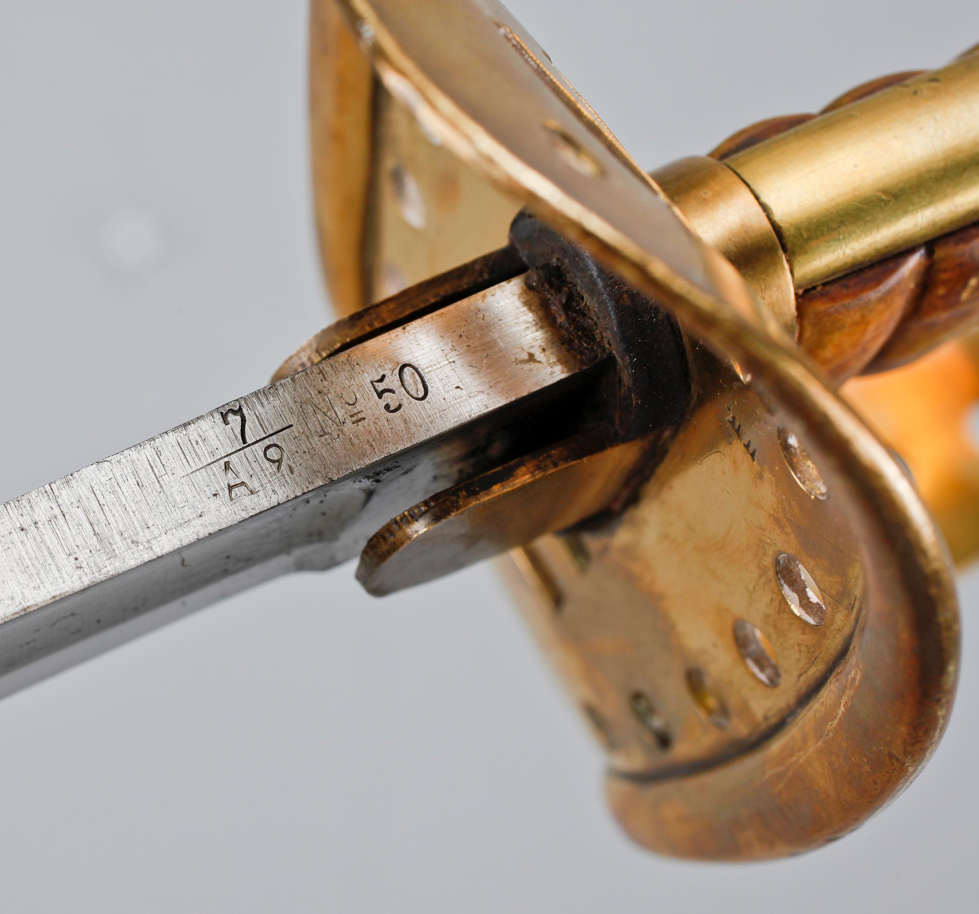 SABEL, Sverige, m/1867-93, för kavalleriet.