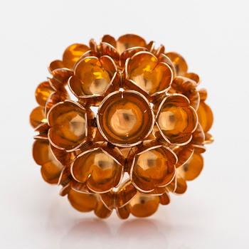 Liisa Vitali, a 14K gold ring 'Spring', Westerback, Helsinki 1970.