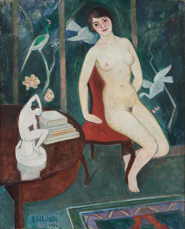 Einar Jolin, Sittande modell.