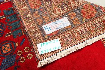 An Afshar rug, a. 237 x 176 cm.