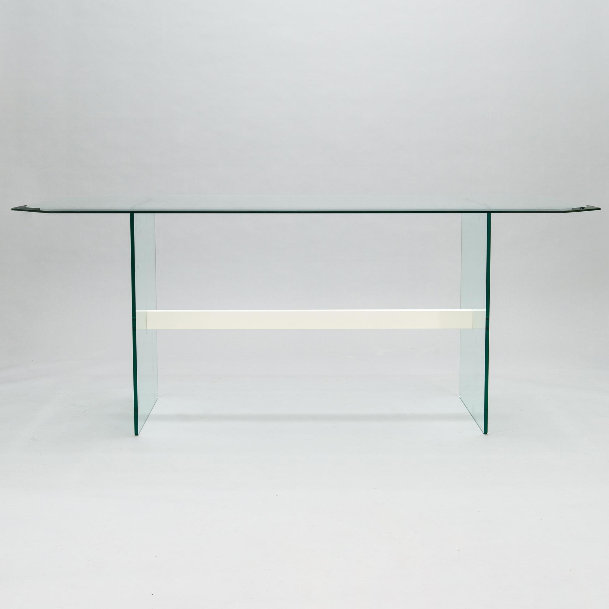 A 21st century dining table.