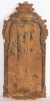 A rococo mirror, second half of the 18th century.