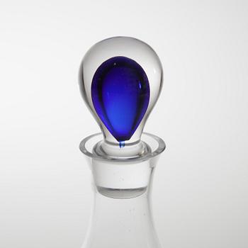 ERIKA LAGERBIELKE, 25 delar, glas, "Intermezzo", Orrefors, sent 1900-tal.