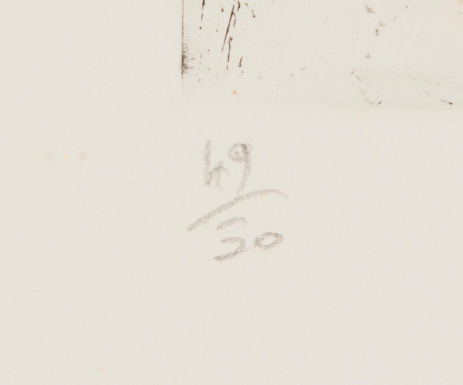 Marc Chagall, 'Acrobate et Violiniste'.