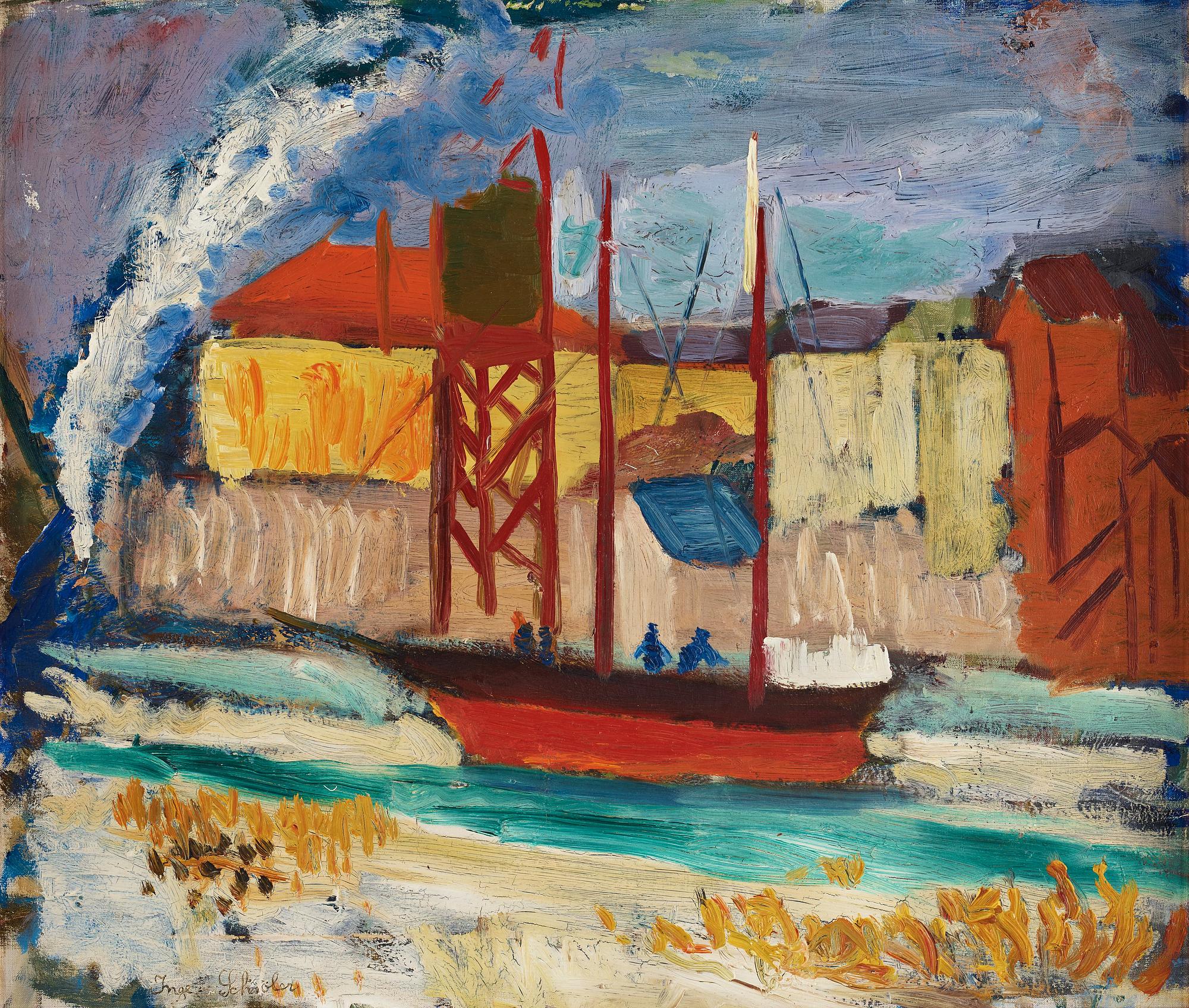 Inge Schiöler, "Lasten lossas".