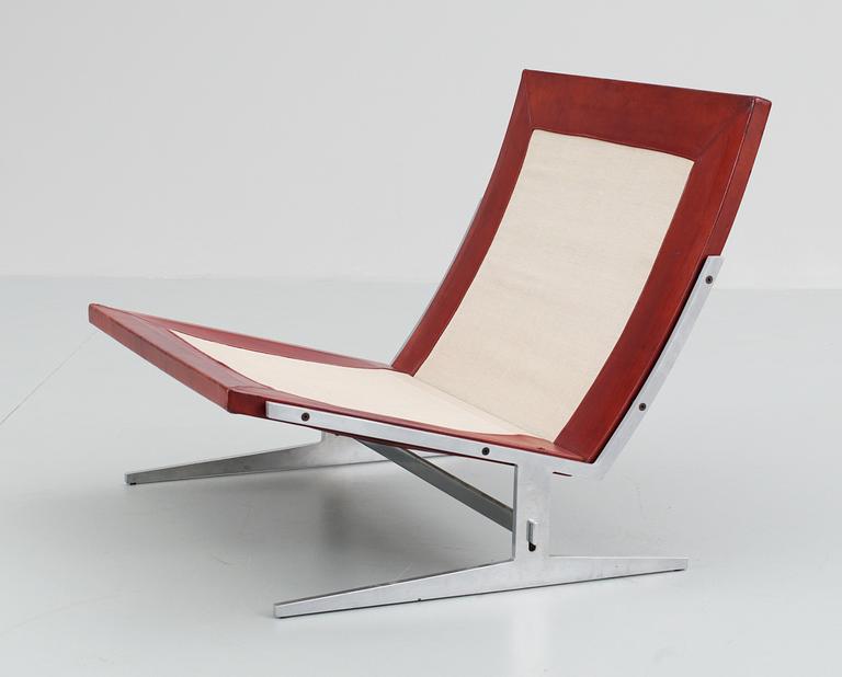 A Preben Fabricius & Jørgen Kastholm easy chair, "BO-561", Bo-EX, Denmark.