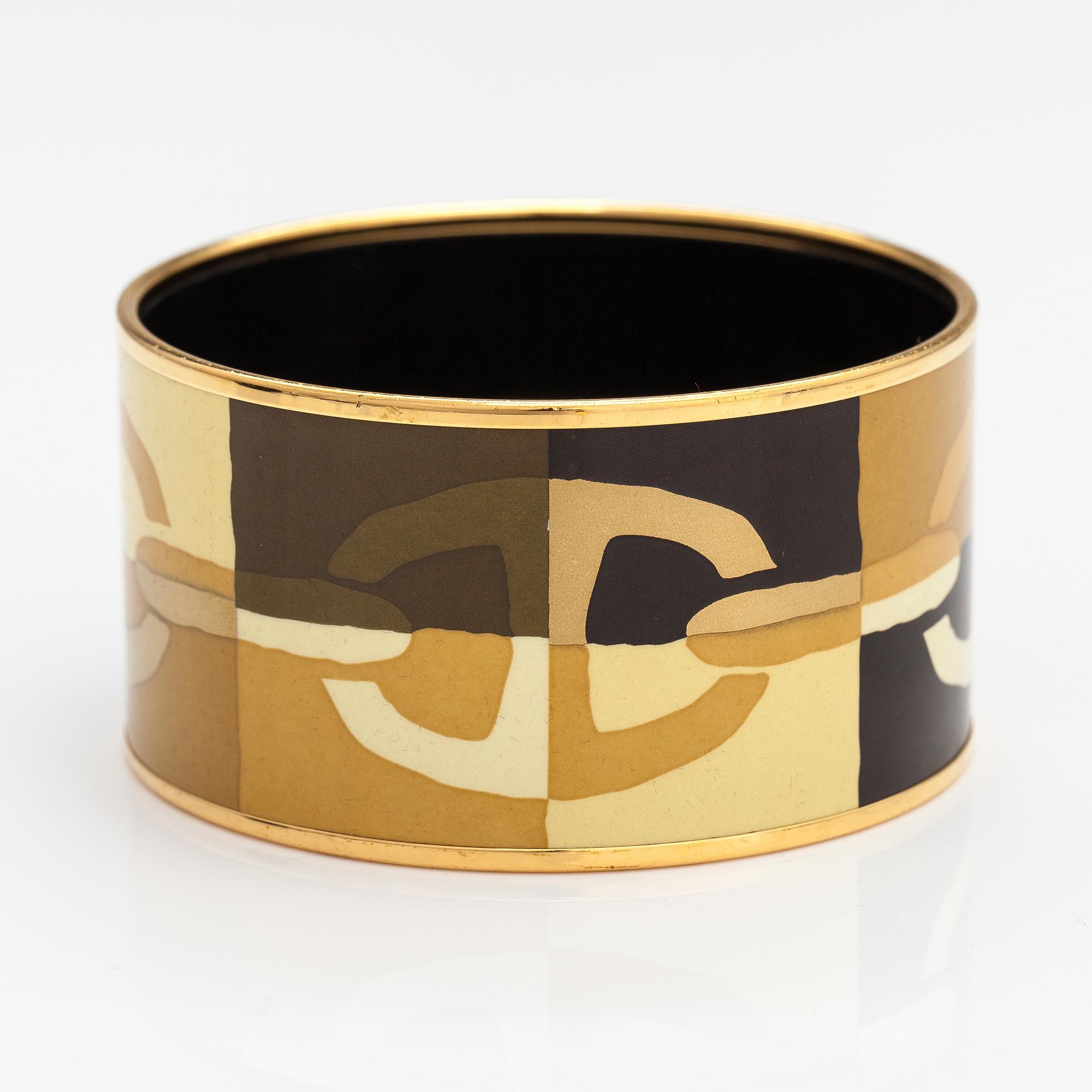 HERMES, RANNEKORU, "Optique Chaine D'Ancre". Merkitty "HERMES PARIS", "MADE IN FRANCE +P".