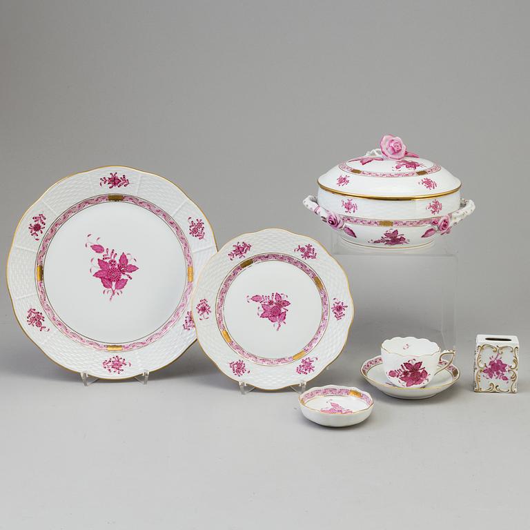 A 78 piece porcelain dinner service from Herend, Hungary, 1970's/80's.