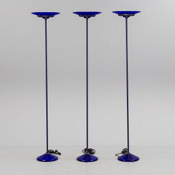 Three "Jill 380" uplights by Arteluce, late 20th century.