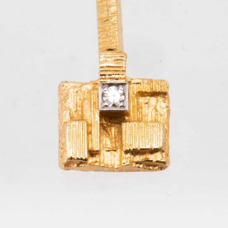 An 18K gold "Thai" necklace by Björn Weckström for Lapponia 1978.