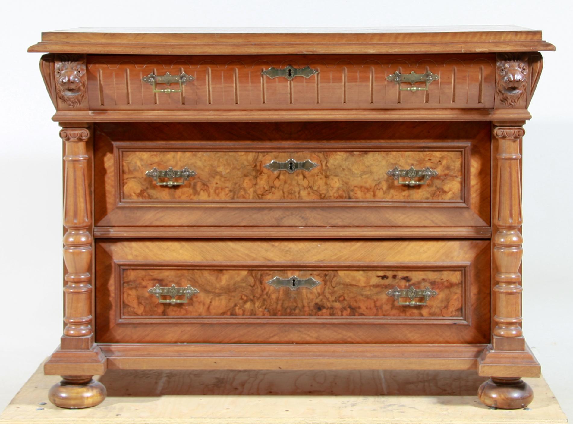 BYRÅ, nyrenässan, 1800-talets slut.